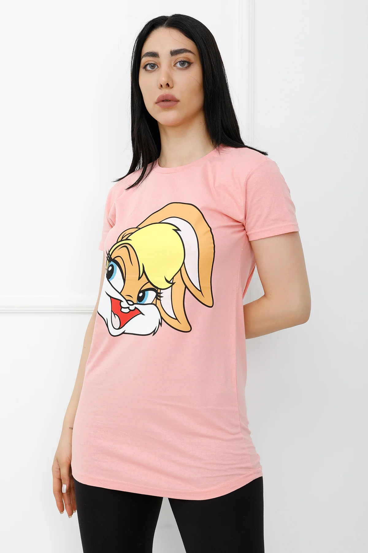 Bunny%20Baskılı%20Tshirt%20Pembe%20-%20310.623.