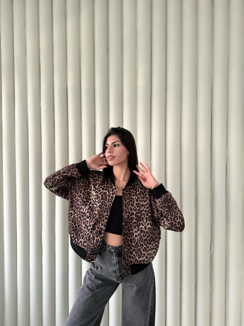 Bomber%20Scuba%20Leopar%20Kısa%20Ceket